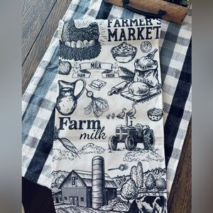 Farmhouse Kitchen Dining Table Runner 12.5x72”